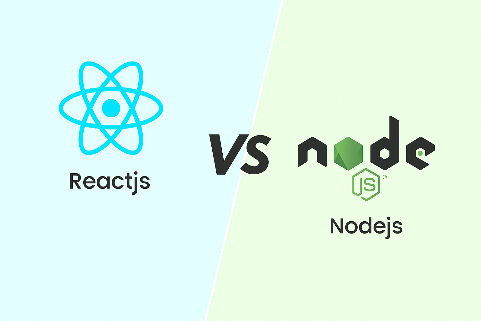 react vs nodejs